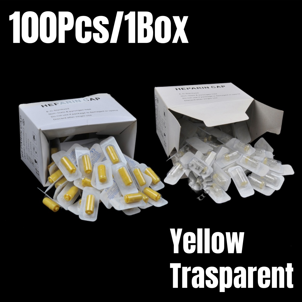 Pet Supplies App - 100 Pz/scatola Heparin Cap IV Cannula