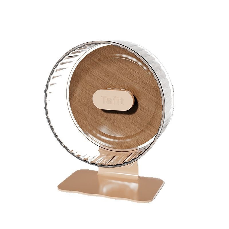 Hamster Cage Wheel - Ruota Silenziosa Trasparente per Criceti, Giocattolo