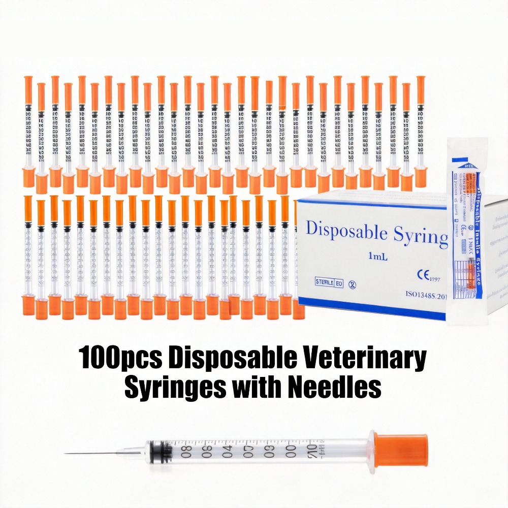 Pet Supplies App - 100 Siringhe Monouso da 1ml e