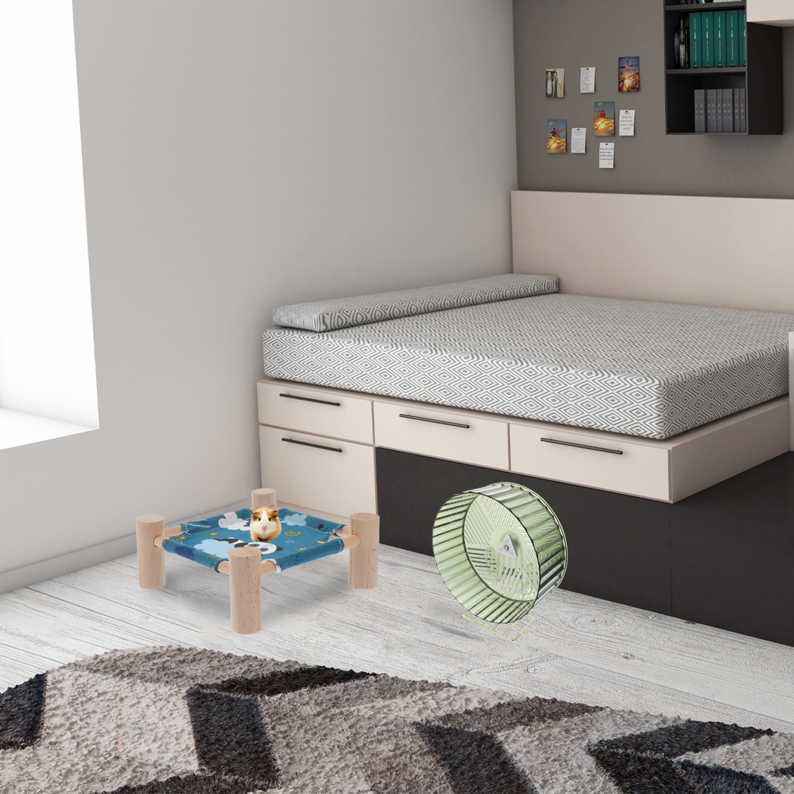 Ruota per Esercizi per Criceti - Hamster Cage Wheel recensione e prezzo